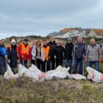 Nettoyage de plage avec l'association Propvillage