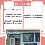 Horaires d’ouverture de la bibliothèque pour septembre à décembre 2024