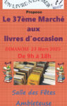 37ème Marché aux livres d’occasion