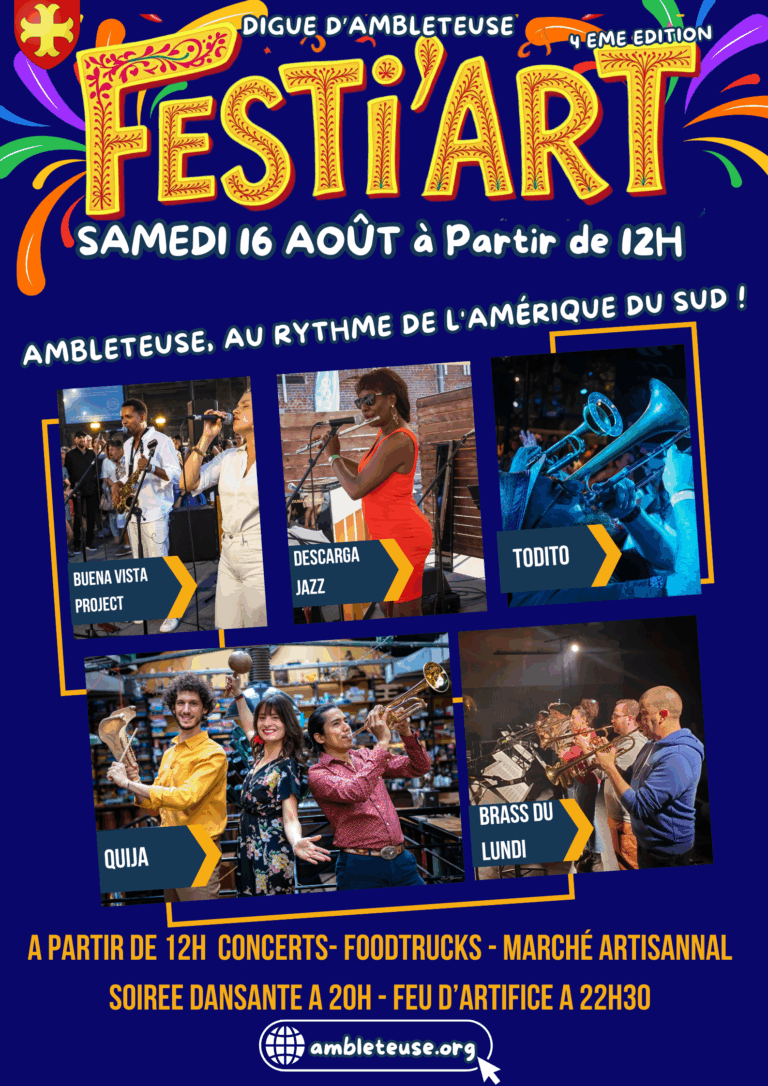 Festi'Art :  Ambleteuse au rythme de l'Amérique du sud !