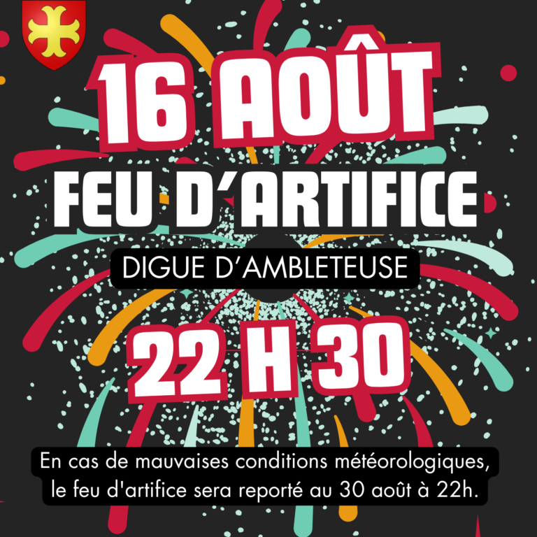 Feu d'artifice d'Ambleteuse