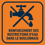 Renforcement des restrictions d’eau dans le Boulonnais