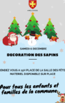 Décoration des Sapins de la Commune d’Ambleteuse !