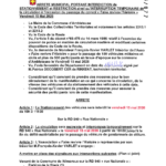 ARRÊTÉ MUNICIPAL PORTANT INTERDICTION de STATIONNEMENT et RESTRICTION ainsi qu'INTERRUPTION TEMPORAIRE de la circulation à l'occasion du passage du convoi « Faire revivre l'histoire » Vendredi 15 Mai 2026