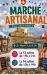 Marché artisanal dans le cadre des festivités du 14 juillet