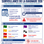 La surveillance de la baignade sur la plage d’Ambleteuse sera assurée du samedi 4 juillet au lundi 31 août 2026, de 10h à 19h. Des périodes de vigilance sont également prévues avant et après la saison estivale. Retrouvez les horaires, les consignes de sécurité, la signification des drapeaux et les principales règles à respecter sur la plage.