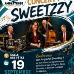 Sweetzzy vous donne rendez-vous vendredi 19 septembre à 20h30 à la Salle des fêtes d’Ambleteuse. Le quartet proposera un voyage musical entre standards de jazz, blues et musiques brésiliennes. Tarif : 7 € – gratuit pour les moins de 10 ans