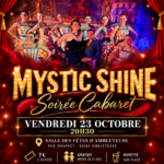 Affiche de la soirée cabaret Mystic Shine à Ambleteuse le 23 octobre 2026 à 20h30