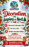 Décoration des sapins de Noël 2026 à Ambleteuse